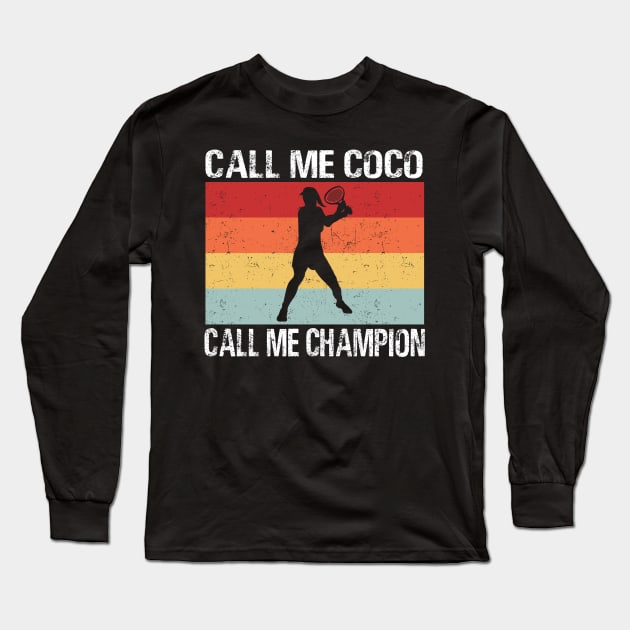 Call Me Coco Call Me Champion Long Sleeve T-Shirt by kiperb